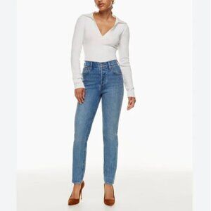 DENIM Forum Ariztia - The Yoko High Rise Slim 28L Inky Blue